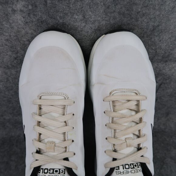 Skechers Shoes Mens 9 Go Golf Sneaker Athletic Skech Air Dos Sport Cleat White main image 11